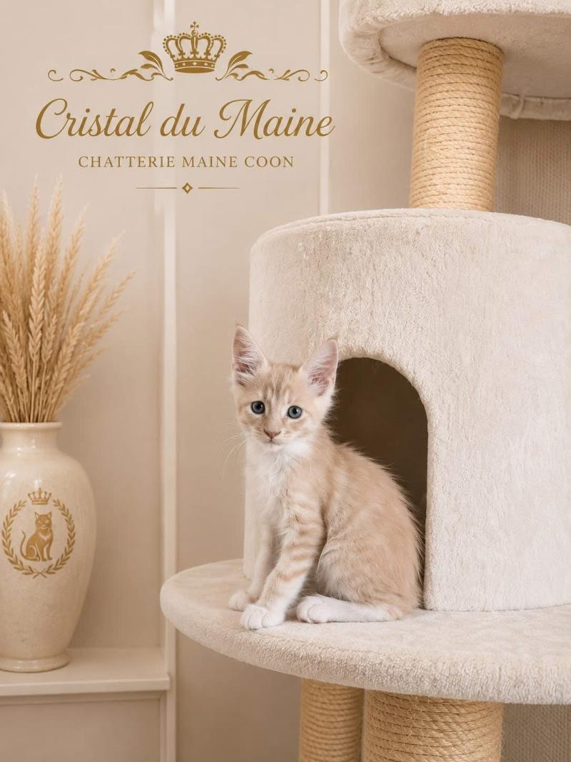 Biloute Mâle Maine coon